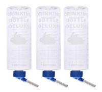 Ujjdwiurgh à Eau Automatique pour Petits Animaux de 1 000 ML, Bouteille d'eau Suspendue, Adaptée Aux Mangeoires pour Cochons D', Bleu