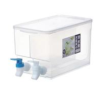 Ujjdwiurgh à Eau de Grande Capacité de 5,2 L Distributeur de au Lait Pichet Anti-Déversement avec dans le Réfrigérateur Jus de Fruits A