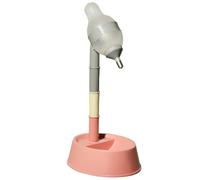 Ujjdwiurgh à Eau Suspendue pour Chien et Chat Distributeur d'eau Réglable en Hauteur Pot à Boire pour Chien Léchage sans Mouiller et Le Menton C