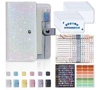 Ujjdwiurgh A6 Money Organizer pour A6 Cash Budget Binde Budget Planner Binder avec des Enveloppes à GlissièRe Enveloppes de TréSorerie pour la BudgéTisation D