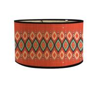 Ujjdwiurgh Abat-Jour Imprimé en Forme Ovale - 30 * 30 * 20 Cm, Abat-Jour Vintage pour Lustres et Lampadaires.