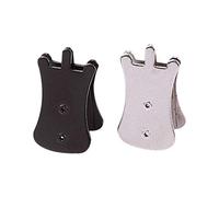 Ujjdwiurgh Accessoire de silencieux en metal pour instrument de musique pour Erhu, noir