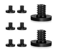 Ujjdwiurgh Accessoires ABS de Qualité Supérieure, Boulons, Vis de Rechange, Boulon Mural en Plastique Facile à Installer pour Abri de Rangement, 8 Pièces