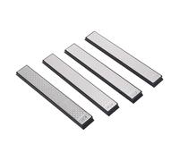 Ujjdwiurgh Accessoires D'Affûtage à Angle Fixe Ensemble de Pierres à Aiguiser pour Couteaux à Affûter en Nid D'Abeille Bande de Pierre à Aiguiser en Émeri