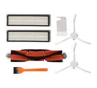 Ujjdwiurgh Accessoires de rechange pour aspirateur robot D9, brosse principale, brosse latérale, filtre HEPA, pièces de rechange