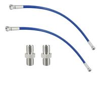 Ujjdwiurgh Accessoires de Remplacement pour Tube Latéral de Pulvérisateur - Tuyau Flexible et Connecteurs 1,65 Pi/50 cm pour Systèmes Airless 490 495 595 390 395