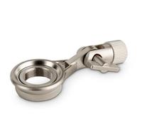 Ujjdwiurgh Accessoires de Support de Micro Clip de Micro Métal Argenté Utiliser un Réglage D' Flexible Approprié