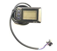 Ujjdwiurgh Accessoires de VéLo éLectrique OMT-M3 36V48V ÉCran LCD avec Accessoires pour Accessoires de Panneau de Commande LCD pour VéLo éLectrique