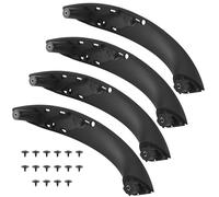 Ujjdwiurgh Accessoires de Voiture pour- SéRie 3 F30 316D 318D F31 320I 325D 11-19 Portes IntéRieures Panneau PoignéE Tirer Garniture Couvercle (Noir)