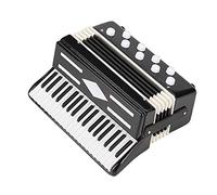 Ujjdwiurgh AccordéOn Miniature Mini Instrument de Musique AccordéOn Instruments de Musique Exquis DéCoration de Vacances Musique Cadeaux