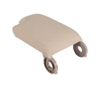 Ujjdwiurgh Accoudoir en cuir avec plaque en plastique pour E46 Série 3 1999-2005 avec conduite à gauche Beige