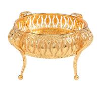 Ujjdwiurgh Accueil Plateau de Nourriture CréAtif Vintage Assiette de Fruits Table Collation BoîTe de Rangement en Fer Plateau Ovale ou Panier de Fruits DéCor de Bureau