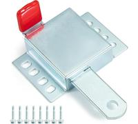 Ujjdwiurgh Acier Galvanisé pour la Plupart des Portes de Garage Verrou de Porte de Garage Lourd Verrou à Glissière de Porte de Garage