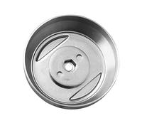 Ujjdwiurgh Acier Inoxydable Couverture D'Herbe Garde Lame Base Jardin éLectrique Tondeuse à Gazon Couteaux Accessoires Sans Charge Tondeuses