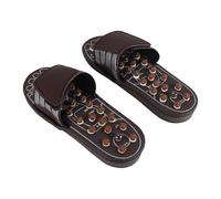 Ujjdwiurgh Acupressure Masseur de Pieds Pantoufles de Massage Chaussures Réflexologie Sandales Soulagement Fasciite Plantaire Arthrite pour Femmes Xl