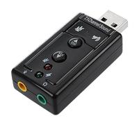 Ujjdwiurgh Adaptateur Audio de Carte Son Externe USB 7.1 Canaux