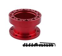 Ujjdwiurgh Adaptateur de Base de Roue de Voiture de la Voiture pour la Course 51 mm pour Les Coussinets D'Accrochage pour la Base du Volant