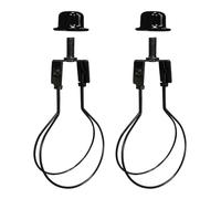 Ujjdwiurgh Adaptateur de Clip de L'Ampleur Du Support de Support de la Lampe à Lampe à 2 Pack Comprend des Légers de Fleuron et D'Hemblée de la Lampe pour le Remplacement