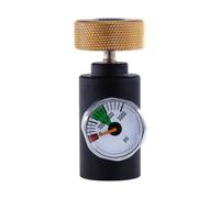 Ujjdwiurgh Adaptateur de Gonflage de Soude Adaptateur de Soude pour CO2 Soda Cylindre de CO2 avec Filetage Mâle TR21-4 Accessoires de Recharge de Valve de Fabricant de Soude avec Table