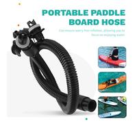 Ujjdwiurgh Adaptateur de Pompe à Paddle Kit Accessoire 1 Tuyau de Pompe 6 Buses d'air - pour Le Kayak de Radeau de Bateau Gonflable