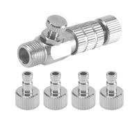 Ujjdwiurgh Adaptateur de rechange pour connecteur de déconnexion rapide pour aérographe standard 1/8"