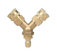 Ujjdwiurgh Adaptateur de SéParateur en T avec Connecteur à DéGagement de 3/8 Pouce pour Nettoyeur