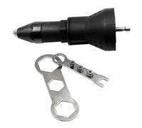 Ujjdwiurgh Adaptateur D'Écrou Rivet Riveter Electric For Drill Set Tool Akape-Rivet Nut 2,4~4,8 mm (Noir)