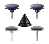 Ujjdwiurgh Affûteur de Lame de Tondeuse à Gazon, Affûteur de Lame de Tondeuse à Gazon pour Perceuse avec Équilibreur de Lame, Affûteur de Lame de Tondeuse pour Tout