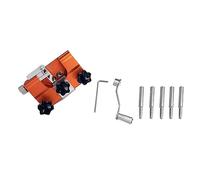 Ujjdwiurgh Affûteur de Tronçonneuse Affûteur de Tronçonneuse Jig Outil D'Affûtage de Tronçonneuse Adapté Aux Types de Scies à Chaîne de 8 à 22 Pouces