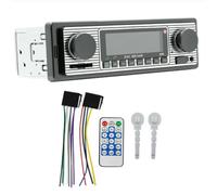 Ujjdwiurgh AGOR Radio Player Audio 1 DIN Bluetooth STÉRÉO Hands Free Calling Player FM Récepteur