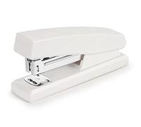 Ujjdwiurgh Agrafeuse 1 Pièce pour Bureau Agrafeuses Durables Portables Fournitures de Bureau (Blanc)