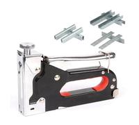 Ujjdwiurgh Agrafeuse à Ongles, Agrafeuse de Construction pour Bricolage, Agrafe de Rembourrage avec 3000 Agrafes, Outil de Menuiserie de Décoration Intérieure, et Facile à Utiliser