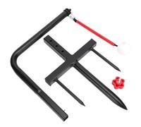 Ujjdwiurgh Aide à L'Entraînement au Swing de Golf et à la Frappe - Accessoires de Golf Entraîneur de Swing de Golf Pure Path Facile à Utiliser Noir