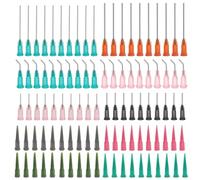 Ujjdwiurgh Aiguilles de distribution Luer Lock à pointe émoussée pour remplir les encres liquides (14/16/18/20 g)