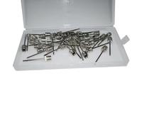 Ujjdwiurgh Aiguilles de Pompe à Ballon 40 Pièces, Aiguilles de Pompe à Air pour Le Gonflage du Basket-Ball, Épingle de Sport de Gonflage