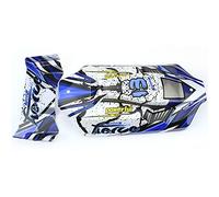 Ujjdwiurgh Aile de Queue de Couverture de Voiture de Coque de Carrosserie RC pour 124017 124019 1/12 PièCes de Mise à Niveau de Voiture RC Accessoires de Rechange