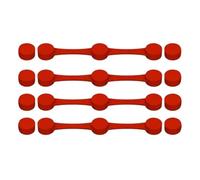 Ujjdwiurgh Aimant pour friteuse à air avec boucle en silicone, support de papier pour friteuse à air, pièces et accessoires pour friteuse à air, accessoire de friteuse à air magnétique en silicone