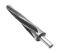 Ujjdwiurgh Alésoir Conique à Rotule à 7 Degrés 6542 Alésoir à Rotule Conique en Acier à Outils à Grande Vitesse avec Tige, 1-1/2 Pouces par Pied