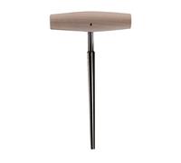 Ujjdwiurgh Alésoir pour trou de cheville de violon 1:30 avec poignée en bois pour outils de luthier