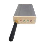 Ujjdwiurgh Alimentation Portable par Batterie Récepteur Récepteur Portable Coque en Alliage D'Aluminium Ouverture 1075