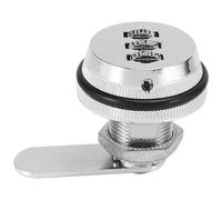 Ujjdwiurgh Alliage Code Combinaison Cam Lock Keyless Post Mail Box Cabinet RV 3 Dial Argent