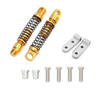 Ujjdwiurgh Amortisseur arrière en métal pour voiture D12 RC avec support fixe pour siège amélioré, pièces accessoires, 3