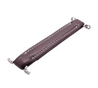 Ujjdwiurgh Amplificateur de guitare vintage marron avec poignée en cuir