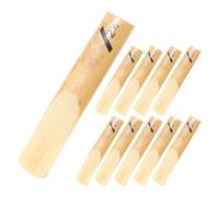 Ujjdwiurgh Anches De Saxophone Alto 10Pcs Anche Alto Classique pour Saxophone Cadeau De Noël De Musique 1/2 2.5 Force 2 Instruments De Musique