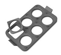 Ujjdwiurgh Anneaux en Silicone pour Œufs, Moules à Œufs pour Plaque Chauffante, Moule à Crêpes.