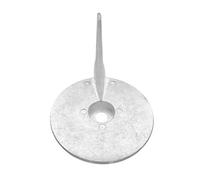 Ujjdwiurgh Anode de Zinc pour Trim Tabs 17264T2 pour Mercury Mariner Force 30HP 35HP-60HP 70HP 75HP Trim Tab Anode