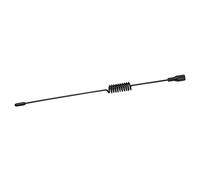 Ujjdwiurgh Antenne DéCorative en MéTal 197Mm pour Chenille 1/10 RC TRX4 TRX6 SCX10 D90 D110 CC01 DéRive de Camion