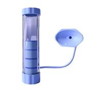 Ujjdwiurgh Appareil de Respiration Abdominale avec Poids, Entraîneur de Diaphragme à Résistance Réglable, Renforcement Du Tronc, Couleur Bleue.