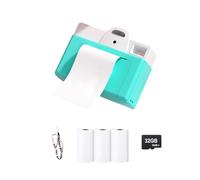 Ujjdwiurgh Appareil Photo pour Enfants, Impression Instantanée, Appareil Photo Thermique Numérique pour Enfants, Impression Photo Instantanée, Cadeaux pour Garçons et Filles B