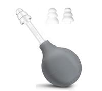 Ujjdwiurgh Appareil Pression Auriculaire, Dispositif D'Aspiration pour Soulager la Pression Auriculaire, Soulagement des Migraines et des Maux Tête, Équilibre L'Oreille Interne, Gris